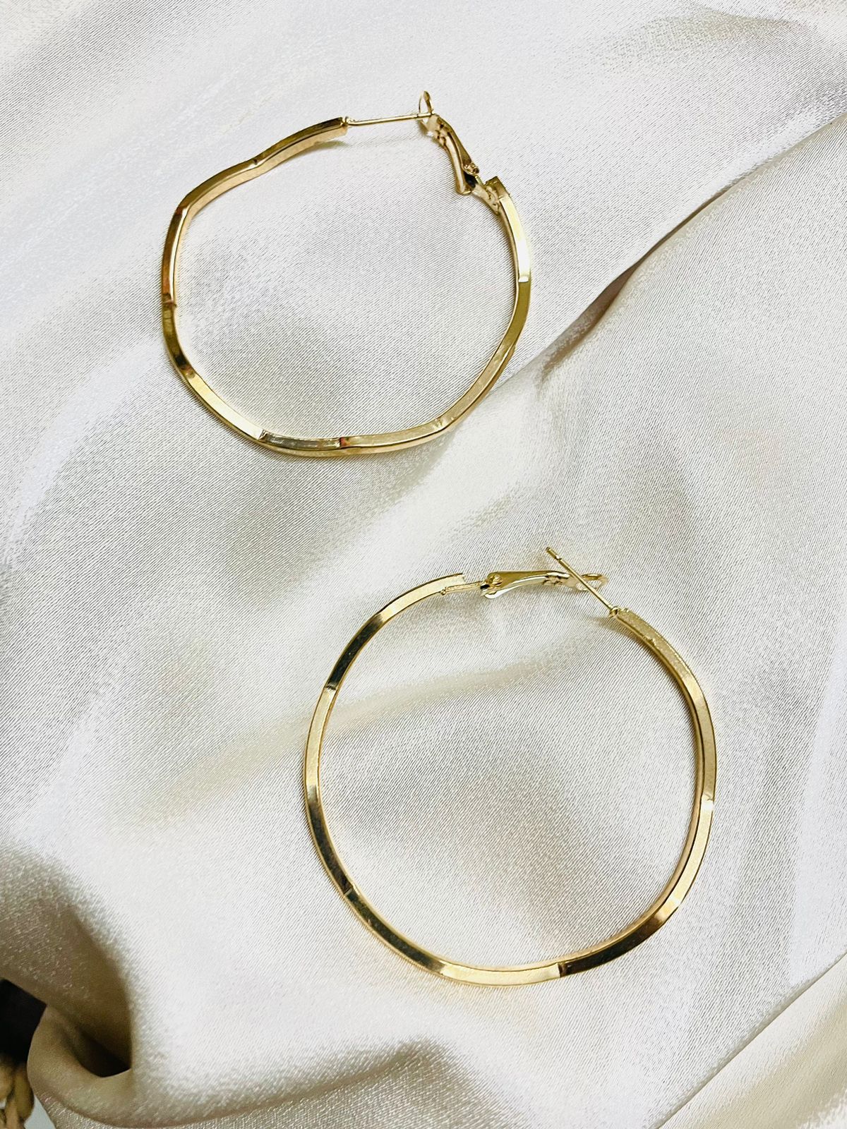 Radiant Golden Hoops