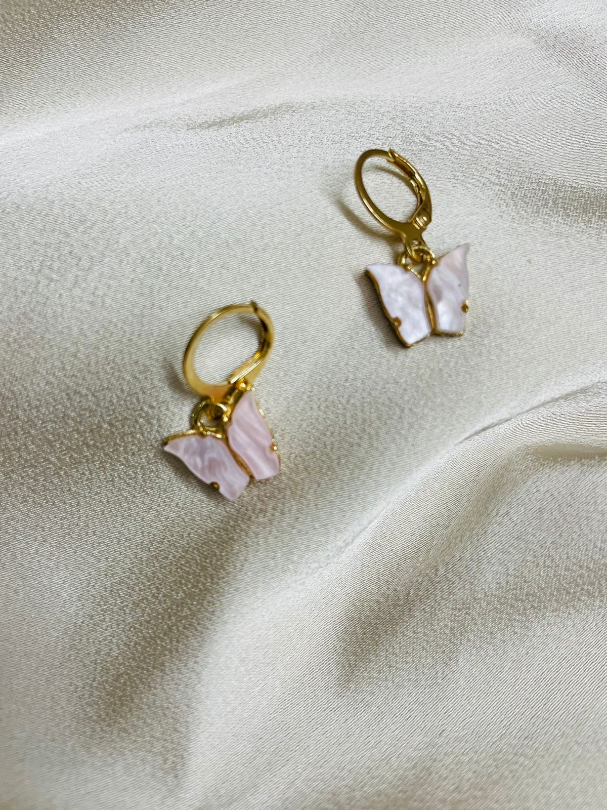 Pink Butterfly Dreams Earrings