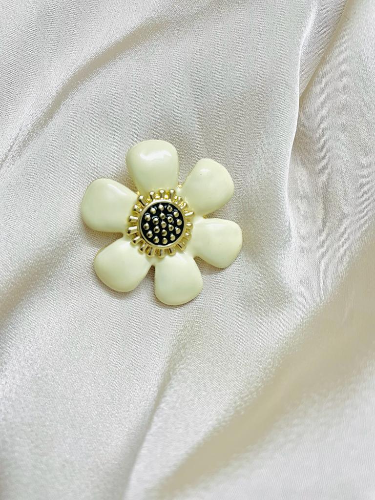 Ivory Blossom Brooch